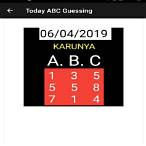 kerala lottery abc guessing number today